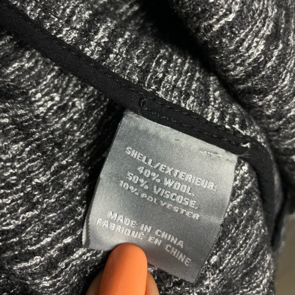 New Bagatelle Open Front Wool Waterfall Jacket L - image 5